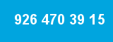 926 470 39 15